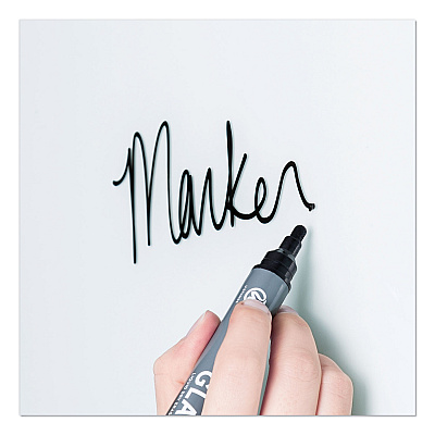 U Brands Magnetic Glass Dry Erase Board Value Pack, 36 x 24, White Surface (UBR3970U0001)