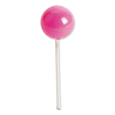 U Brands Map Push Pins, Plastic, Assorted, 0.5", 300/Pack (UBR3086U0624)