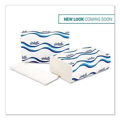 Windsoft Multifold Paper Towels, 1-Ply, White, 9.25 x 9.5, 250/Pack, 16 Packs/Carton (WIN105B)
