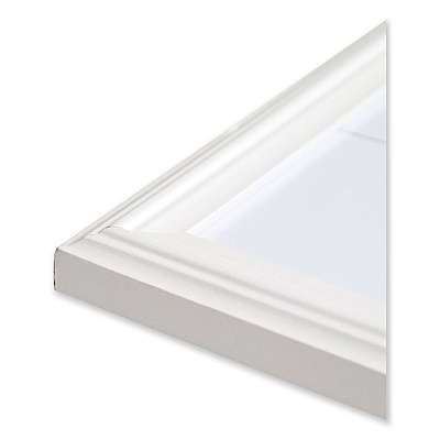 U Brands Magnetic Dry Erase Calendar with Decor Frame, One Month, 30 x 20, White Surface, White Wood Frame (UBR2075U0001)