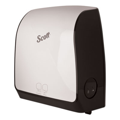 Scott Pro Electronic Hard Roll Towel Dispenser, 12.66 X 9.18 X 16.44, White (KCC34349)