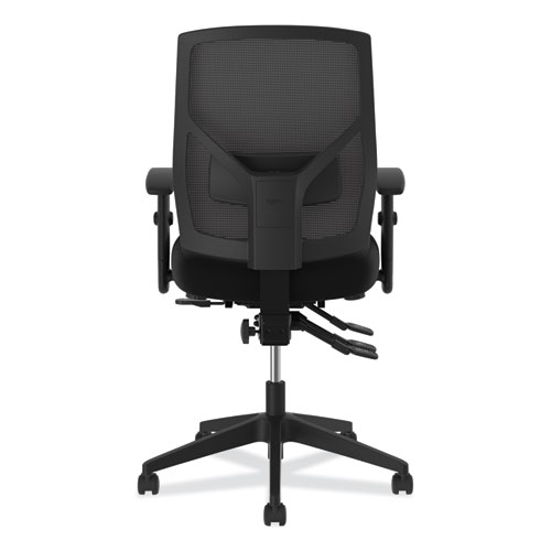 HON Crio High-Back Task Chair with Asynchronous Control, Supports Up to 250 lb, 18" to 22" Seat Height, Black (VL582SB11T)