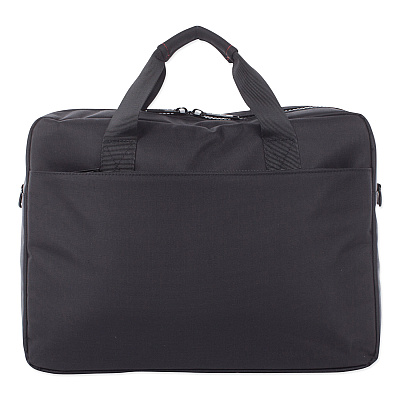 Swiss Mobility Stride Executive Briefcase, Fits Devices Up to 15.6", Polyester, 4 x 4 x 11.5, Black (SWZEXB1020SMBK)