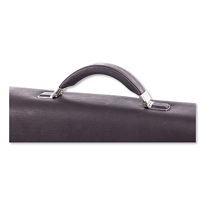 Swiss Mobility Milestone Briefcase, Fits Devices Up to 15.6", Leather, 5 x 5 x 12, Brown (SWZ49545802SM)