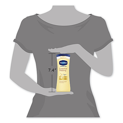 Vaseline Intensive Care Essential Healing Body Lotion, 20.3 oz, Pump Bottle (UNI07900EA)