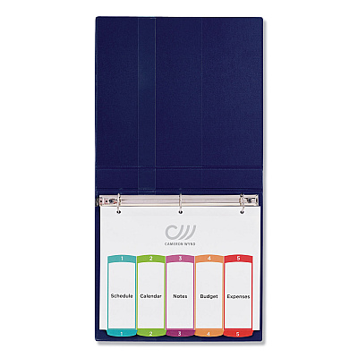Avery Customizable TOC Ready Index Multicolor Tab Dividers, 5-Tab, 1 to 5, 11 x 8.5, White, Contemporary Color Tabs, 1 Set (AVE11840)