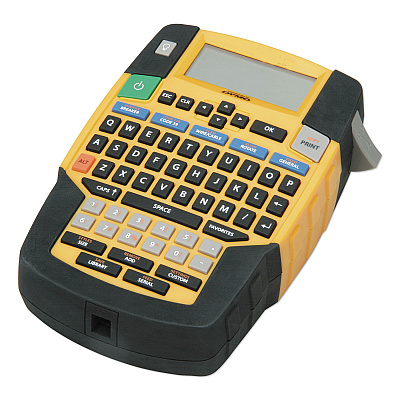 AbilityOne 7490016576125, SKILCRAFT Dymo Rhino 4200 All-Purpose Labeling Tool with QWERTY Keyboard, 2 Lines, 3.6 x 10.8 x 10.4