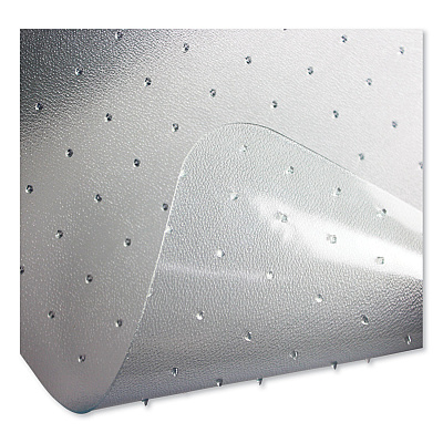 Floortex Cleartex Ultimat Polycarbonate Chair Mat for High Pile Carpets, 60" w x 48" l, Clear (FLRER1115227ER)