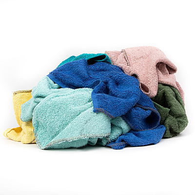 C60 Shop Towel Size Terry Wipers Colors 10lb Box (N-C60-10)