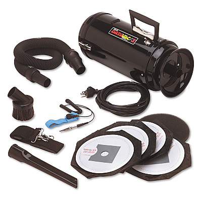 DataVac ESD-Safe Pro Data-Vac/3 Professional Cleaning System, 1.7 hp, Black (MEVDV3ESD1)