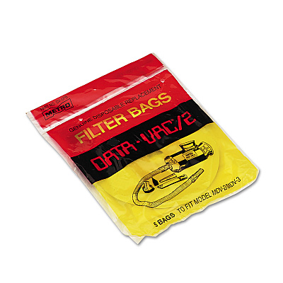 DataVac Disposable Bags for Pro Cleaning Systems, 5/Pack (MEVDV5PBRP)