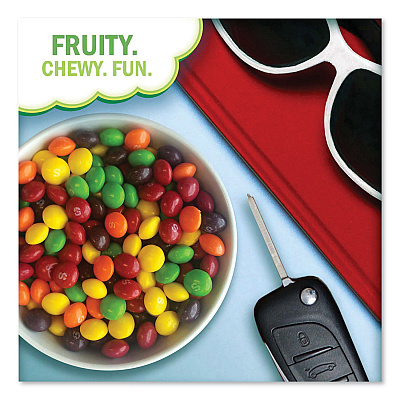 Skittles Chewy Candy, Original, Fun Size, 10.72 oz Bag (SKT24581)