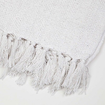 Common Ground Throw 50x70 White, Case Of 12 (THROW-50X70-WH-CS)