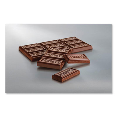 Hershey's Chocolate Bars, Milk Chocolate, 55.8 oz, 36/Box (HRS24000BX)