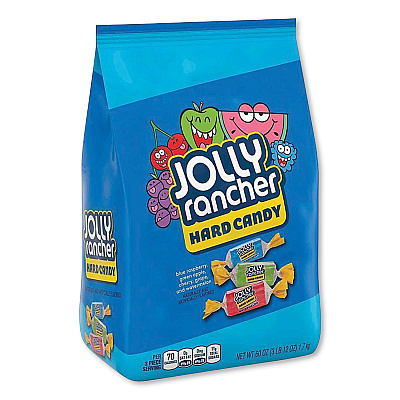 Jolly Rancher Original Hard Candy, Assorted, Individually Wrapped, 60 oz (HEC15671)