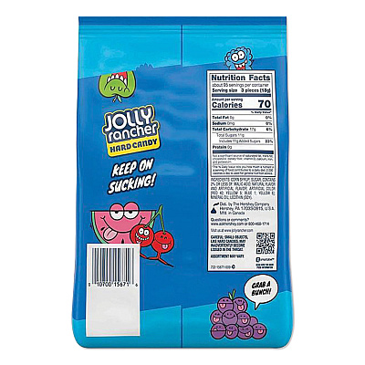 Jolly Rancher Original Hard Candy, Assorted, Individually Wrapped, 60 oz (HEC15671)