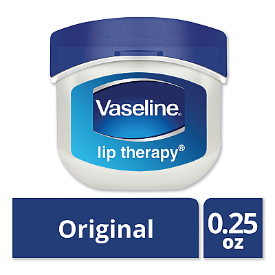 Vaseline Lip Therapy, Original, 0.25 oz, Plastic Flip-Top Container (UNI20677EA)
