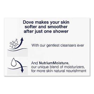 Dove White Beauty Bar, Light Scent, 2.6 oz (UNI61073EA)