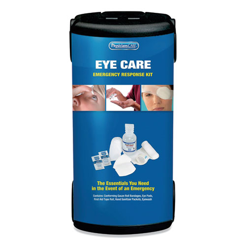 PhysiciansCare by First Aid Only First Responder Eye Care First Aid Kit, Plastic Case (90142)