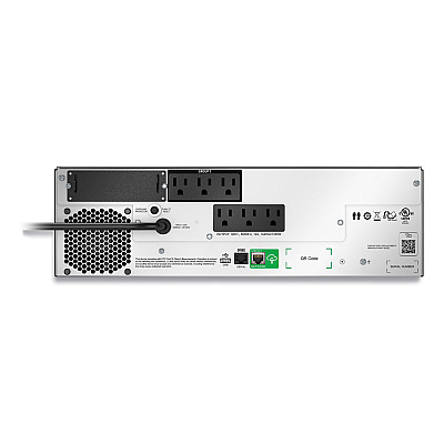 APC SMTL1500RM3UC Smart-UPS Li-Ion Rackmount Battery Backup System, 6 Outlets, 1,500 VA, 680 J