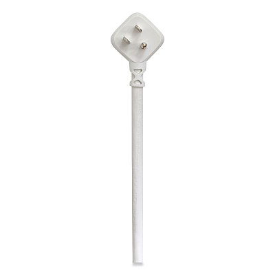 NXT Technologies Surge Protector, 6 AC Outlets, 2.5 ft Cord, 500 J, White, 2/Pack (NXT24324332)