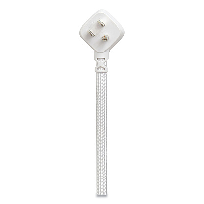 NXT Technologies Surge Protector, 4 AC Outlets/2 USB Ports, 3 ft Cord, 600 J, White (NXT24324333)