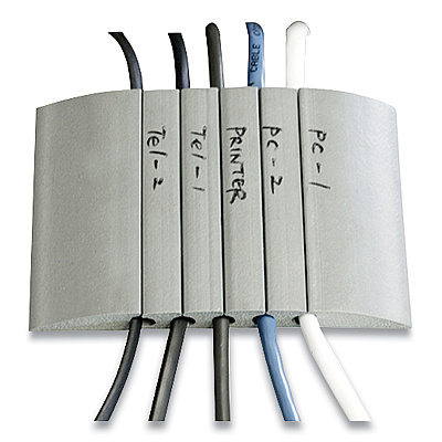 UT Wire Cable Station 2, 4.75" x 2.75" Gray (RBOUTWCS04GY)