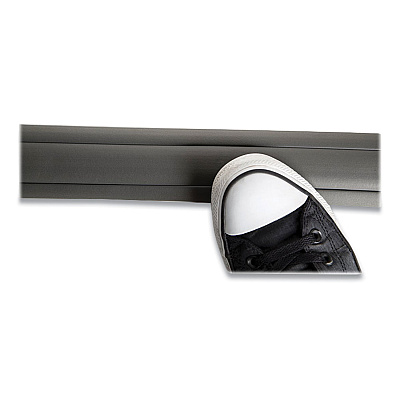 UT Wire Cord Protector and Concealer, 2.6" x 5 ft, Gray (RBOUTWCP501GY)