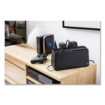 APC BN650M1 Back-UPS 650 VA Battery Backup System, 7 Outlets, 650 VA, 490 J (SEUBVN650M1)