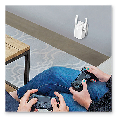 TP-Link RE205 AC750 Wi-Fi Range Extender, 1 Port, Dual-Band 2.4 GHz/5 GHz