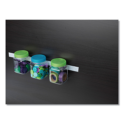 Velcro Sticky-Back Fasteners, Removable Adhesive, 0.75" x 15 ft, Clear (VEK91325)