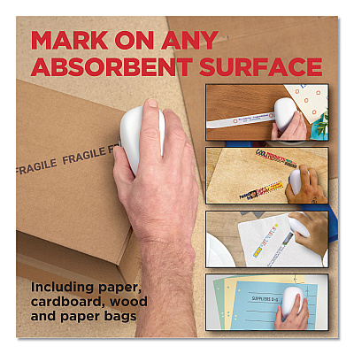 Colop E-mark Digital Marking Device, Customizable Size and Message with Images, White (COS039201)