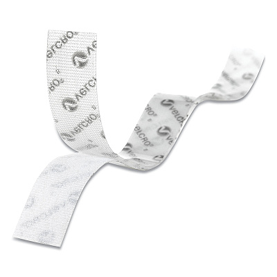 Velcro Sticky-Back Fasteners, Removable Adhesive, 0.75" x 15 ft, Clear (VEK91325)