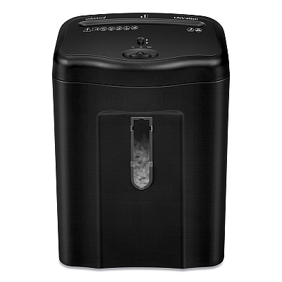 Universal 48111 Light-Duty Cross-Cut Shredder, 11 Manual Sheet Capacity