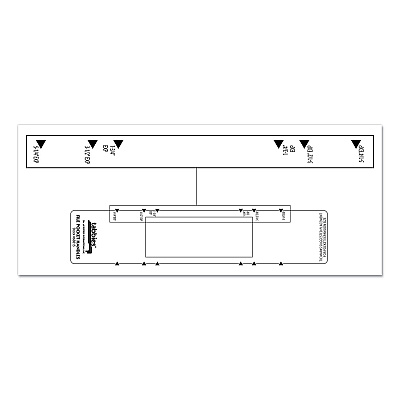 Tabbies File Pocket Handles, 9.63 x 2, White, 4/Sheet, 12 Sheets/Pack (TAB68815)