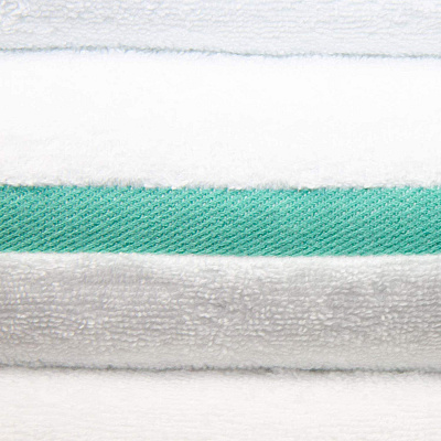 Las Rayas Beach Towel 30x60 Green, Pack Of 4 (PNP-BT-HS3060-15GR)