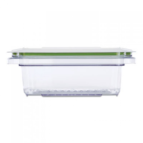 Rubbermaid Commercial FreshWorks Produce Saver, 3 gal, 12 x 6.3 x 6.79, Clear/Green (2052879)
