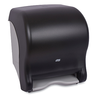 Tork Hand Towel Dispenser, Electronic, 11.78 x 9.12 x 14.39, Translucent Smoke (TRK86ECO)