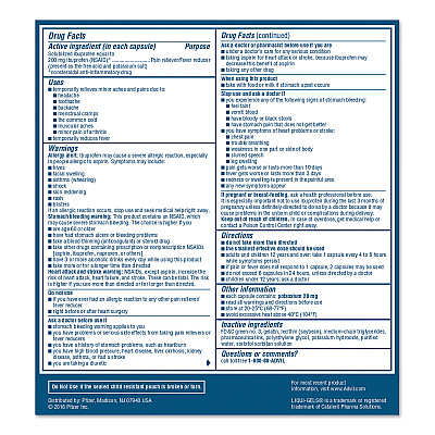 Advil Liqui-Gels, Two-Pack, 50 Packs/Box (PFYBXAVLQG50BX)