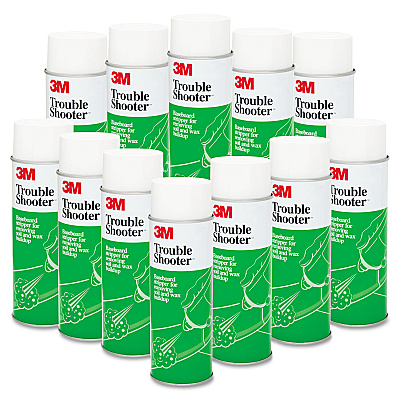 3M TroubleShooter Baseboard Stripper, 21 oz Aerosol Spray, 12/Carton (MMM14001)