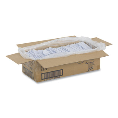 Lightweight Polystyrene Cutlery, Teaspoon, White, 1,000/Carton (DXELT21)