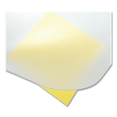 Artistic KrystalView Desk Pad with Antimicrobial Protection, 17 x 12, Frosted Finish, Clear (AOP60740M)