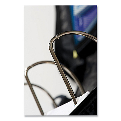 Case it King Size Mighty Zip Tab Binder, 3 Rings, 4" Capacity, 11 x 8.5, Blue (CAED186BLU)