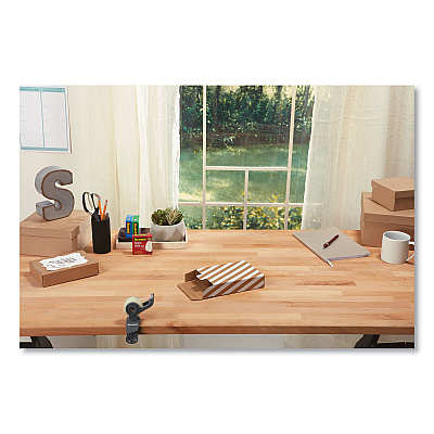 Scotch Clip and Twist Desktop Tape Dispenser, with Tape Roll, 1" Core, Plastic, Gray (MMMC19CLIP)