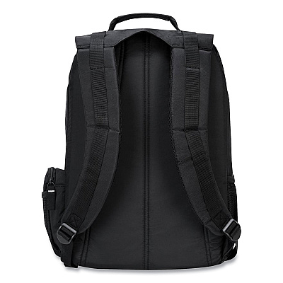 Targus Groove Laptop Backpack, Fits Devices Up to 15.4", Nylon/PVC, 15 x 7 x 18, Black (TRGCVR600)