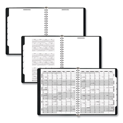 AT-A-GLANCE Refillable Multi-Year Monthly Planner, 11 x 9, Black Cover, 60-Month (Jan to Dec): 2022 to 2026 (7029605)