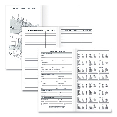 AT-A-GLANCE Pocket Size Monthly Planner Refill, 6 x 3.5, White Sheets, 12-Month (Jan to Dec): 2026 (7090610)