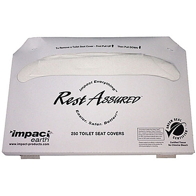 Cover Toilet Seat 1 2 Fold 25ra, Case Of 2500 (25121973)