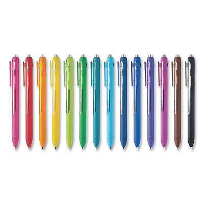 Paper Mate InkJoy Gel Pen, Retractable, Fine 0.5 mm, Assorted Ink and Barrel Colors, 14/Pack (PAP1988991)