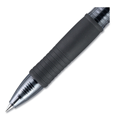 Pilot G2 Premium Gel Pen, Retractable, Fine 0.7 mm, Assorted Business Ink Colors, Smoke Barrel, 14/Pack (PIL30815)